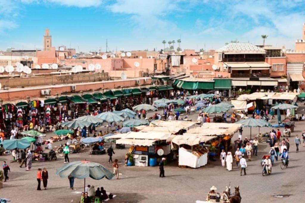 Appartement Funny House A Place Jamaa El Fna De Marrakech Marakeş Dış mekan fotoğraf