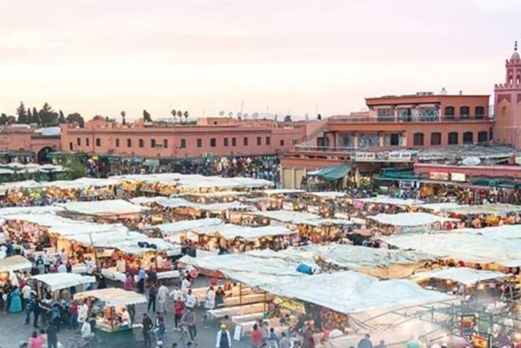Appartement Funny House A Place Jamaa El Fna De Marrakech Marakeş Dış mekan fotoğraf